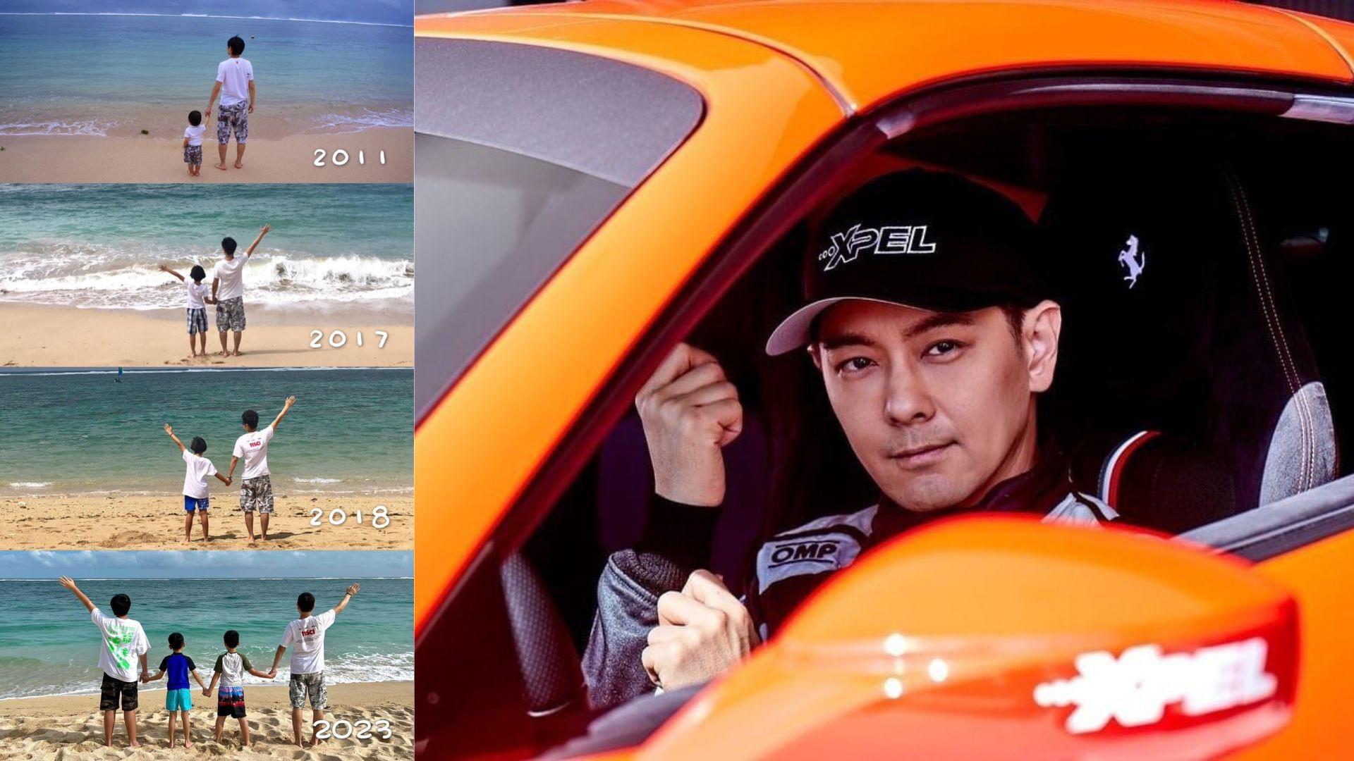 林志穎遇車禍半年後飛抵峇里 網民錯重點指12年來穿同一條褲