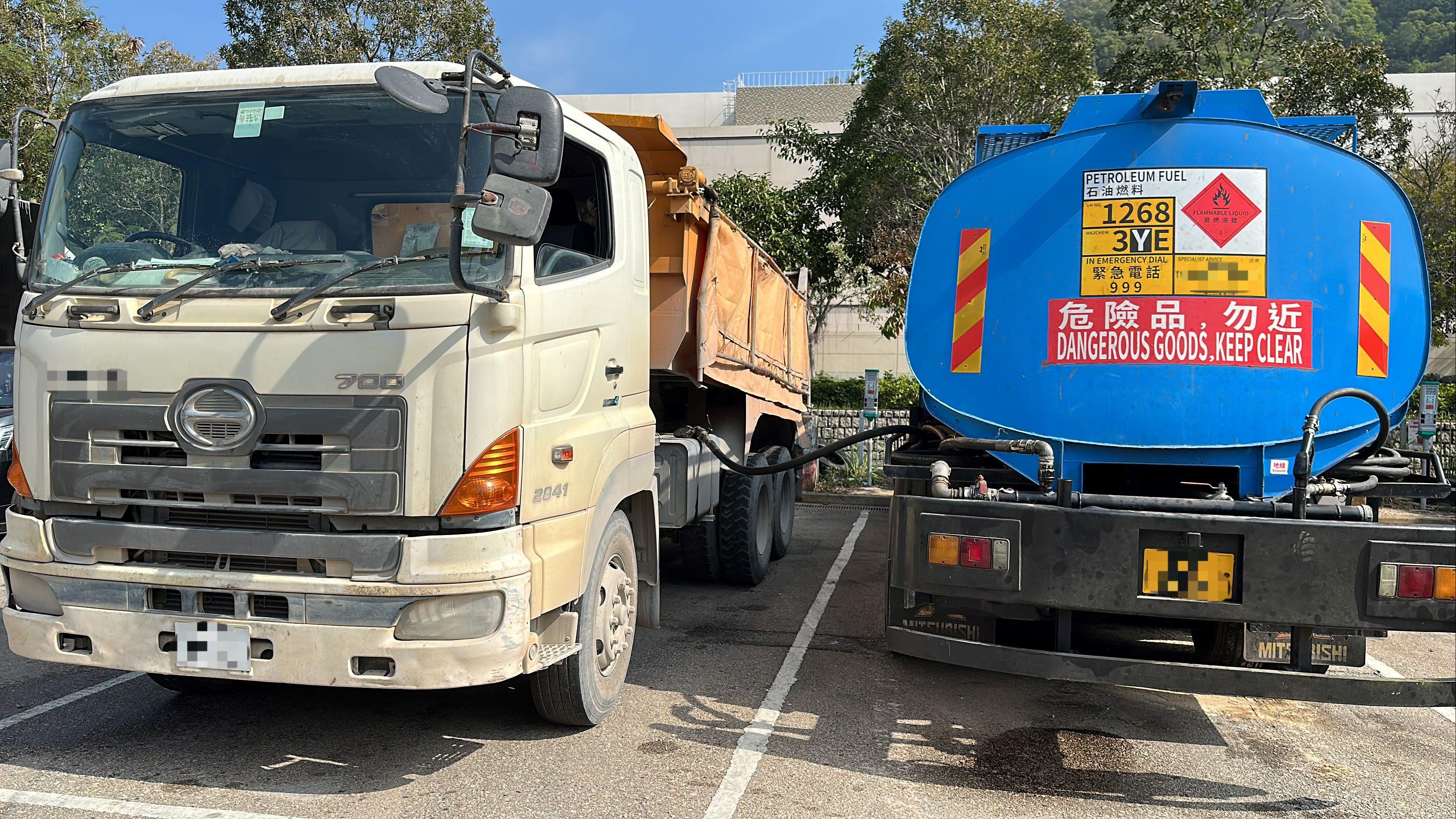 消防處, 將軍澳工業邨, 非法加油站