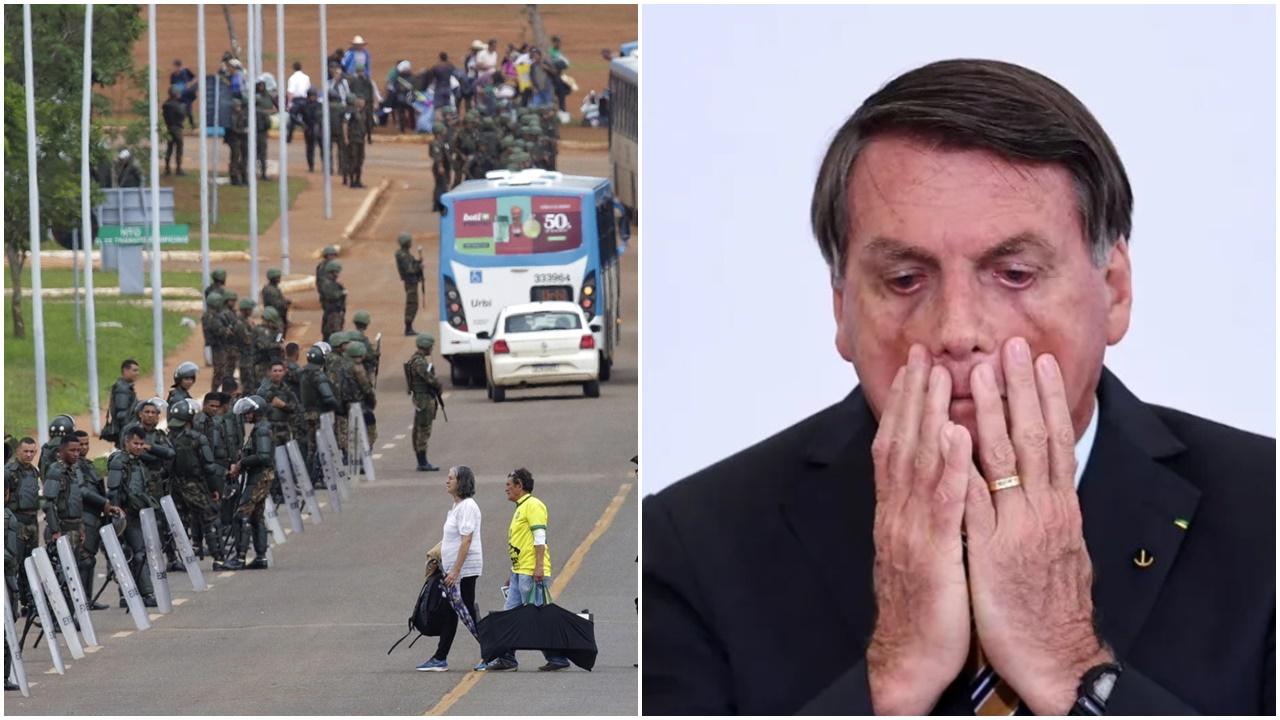 巴西騷亂至今拘捕1500人，博爾索納羅於美國因腹痛入院。