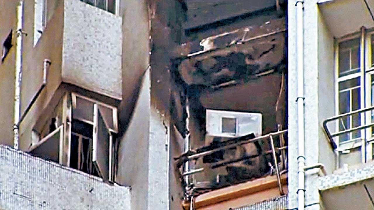 興東邨單位火警 消防發現一燒焦遺體