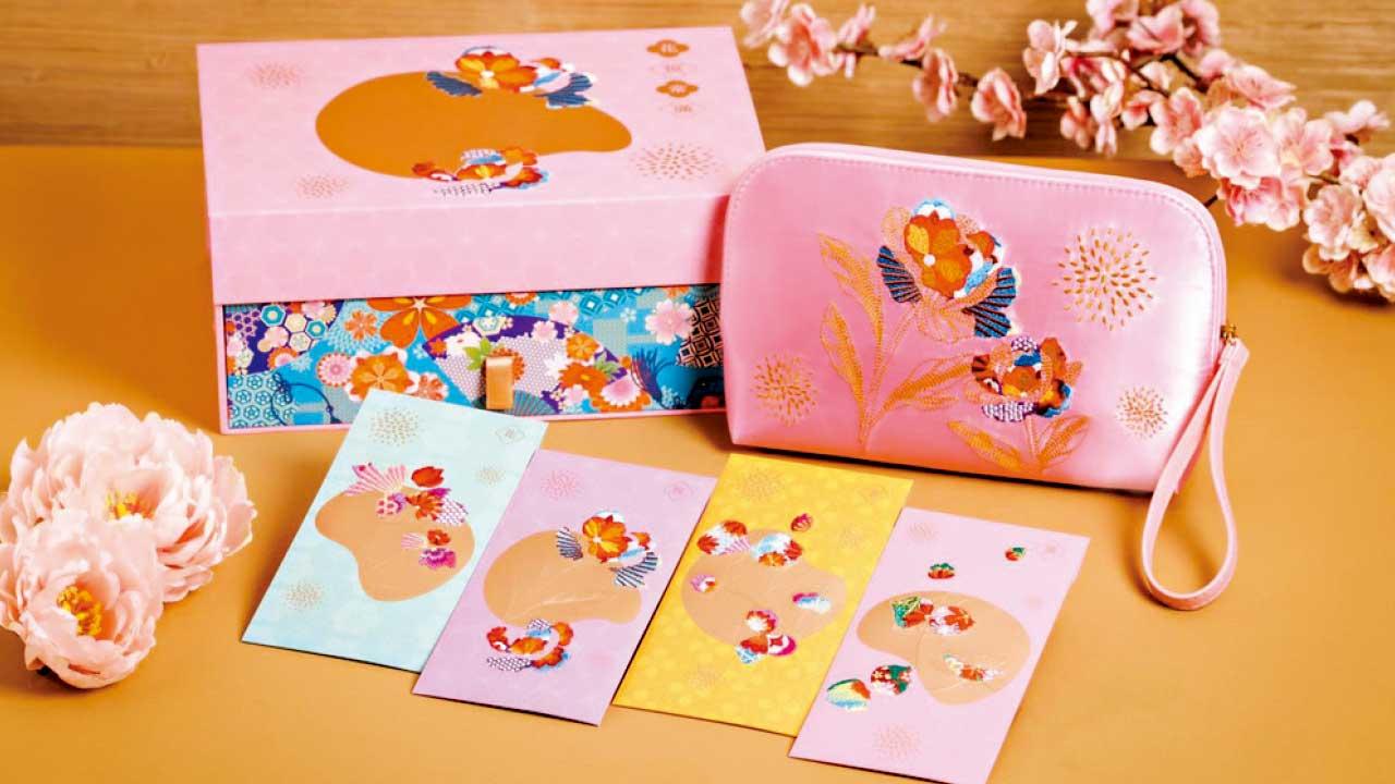 利是封各自精彩 東港城 X Mikiki「花悅常滿」好意頭