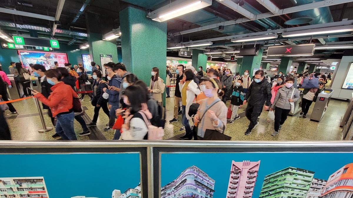 港鐵深水埗站。(資料圖片)