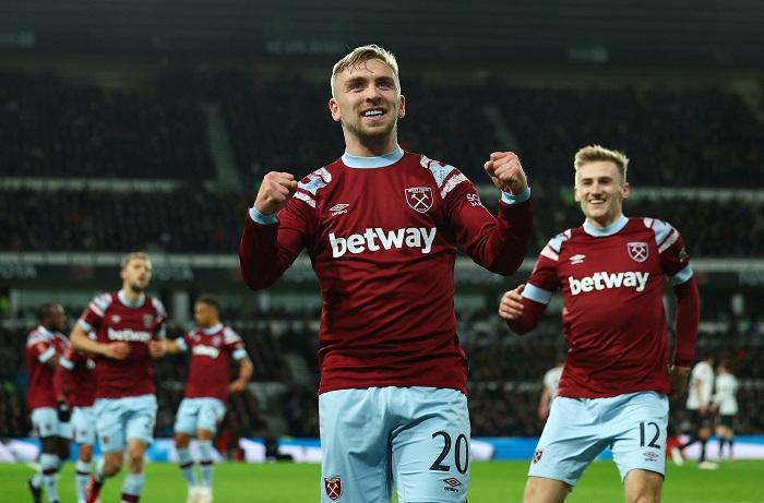 韋斯咸足總盃輕取打吡郡晉級。(路透社)