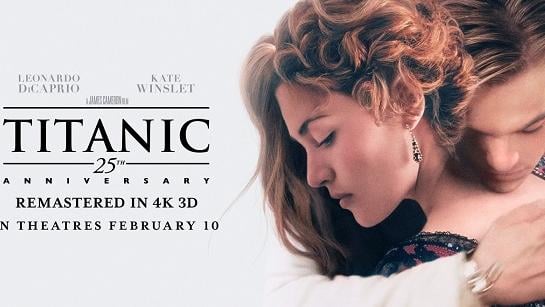 《鐵達尼號》25周年 3D重製版2月上映