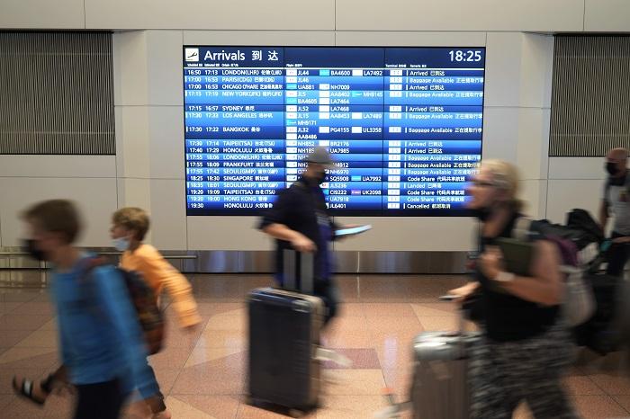 去年12月日本酒店的入住人數已回復疫情前水平。(美聯社)