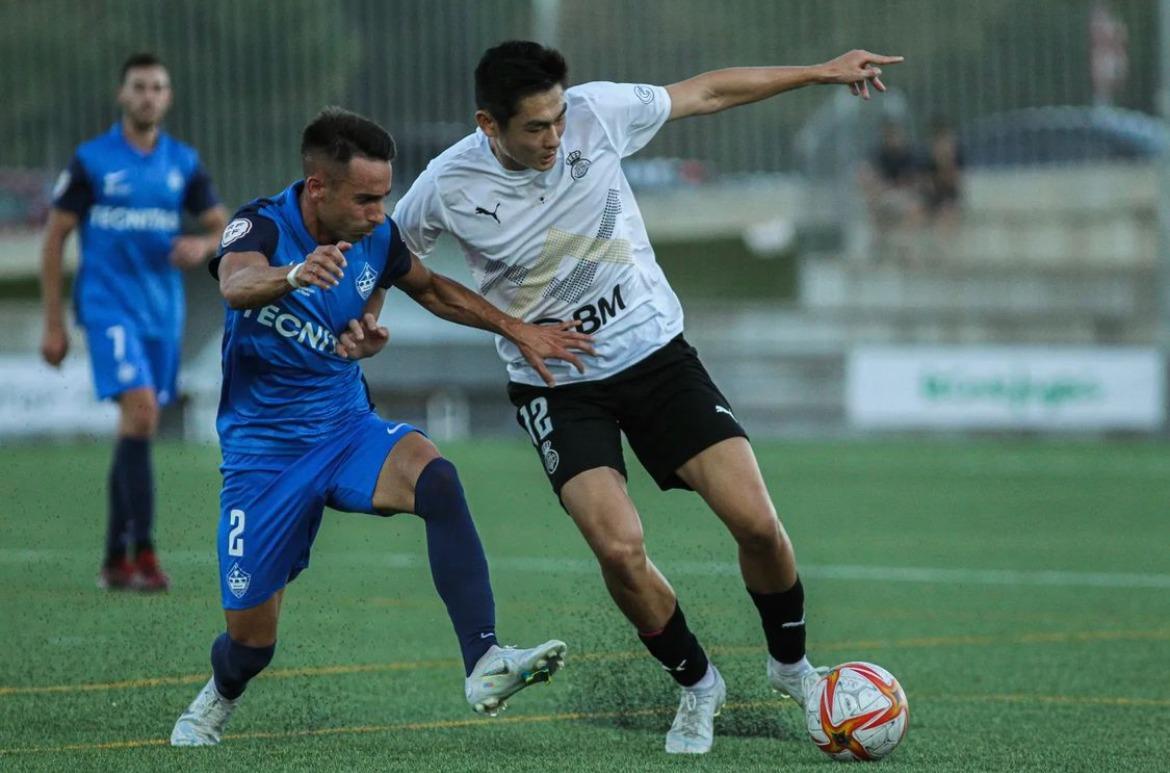 陳晉一曾在去年8月的友賽中上陣。（皇家伊倫聯提供）