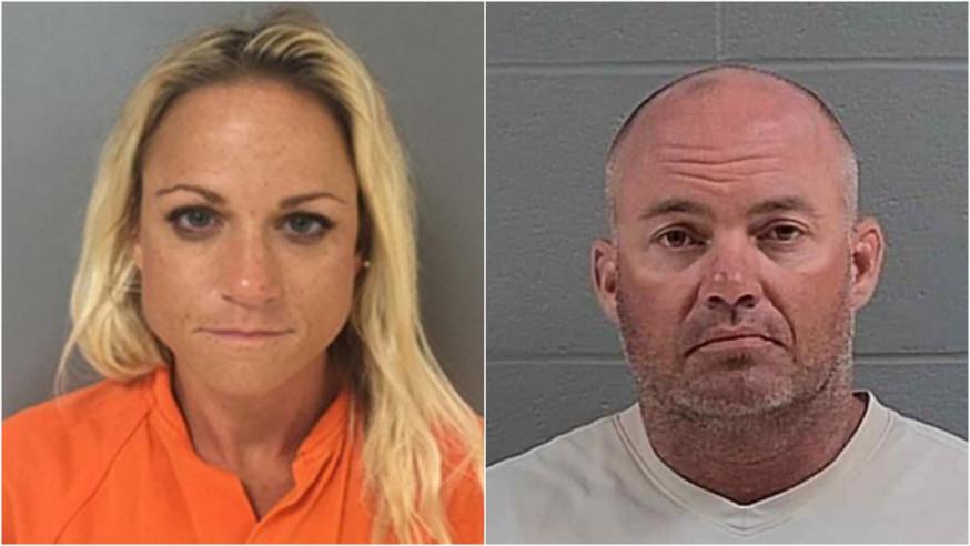 美國女教師與前夫餵學生食「精液蛋糕」   連同串謀性侵幼童與狗被重囚41年及100年 (Twitter圖片)