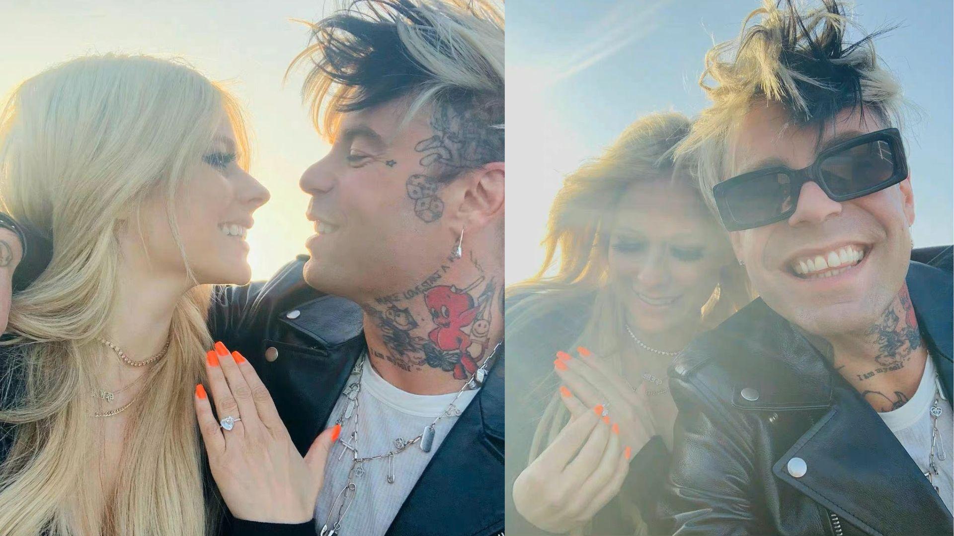 Avril Lavigne取消婚約回復單身 與Mod Sun分手收場 