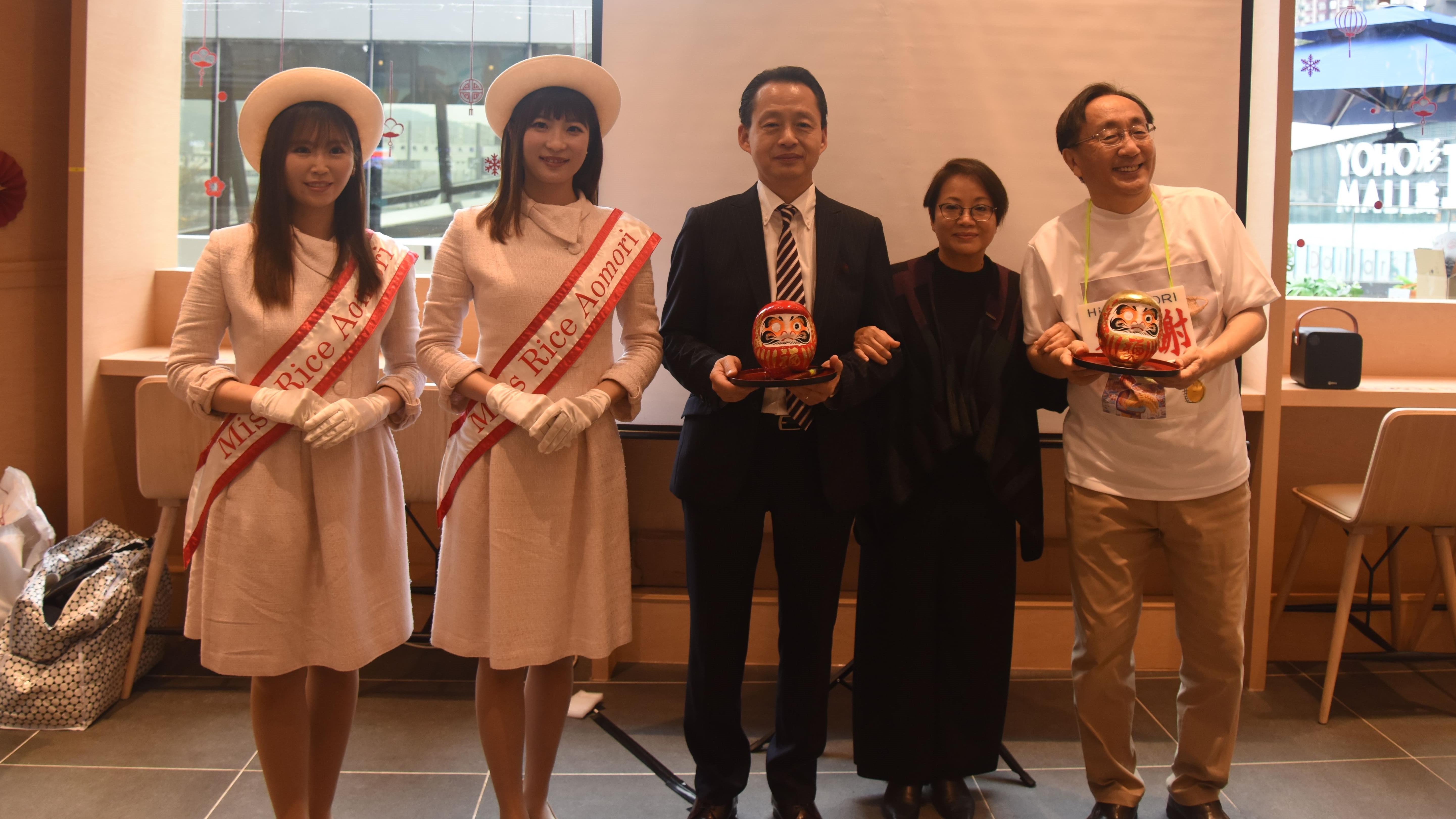 日本青森縣知事到訪「天丼Tenya」Yoho店為青森祭揭幕 必試期間限定青森の特盛！