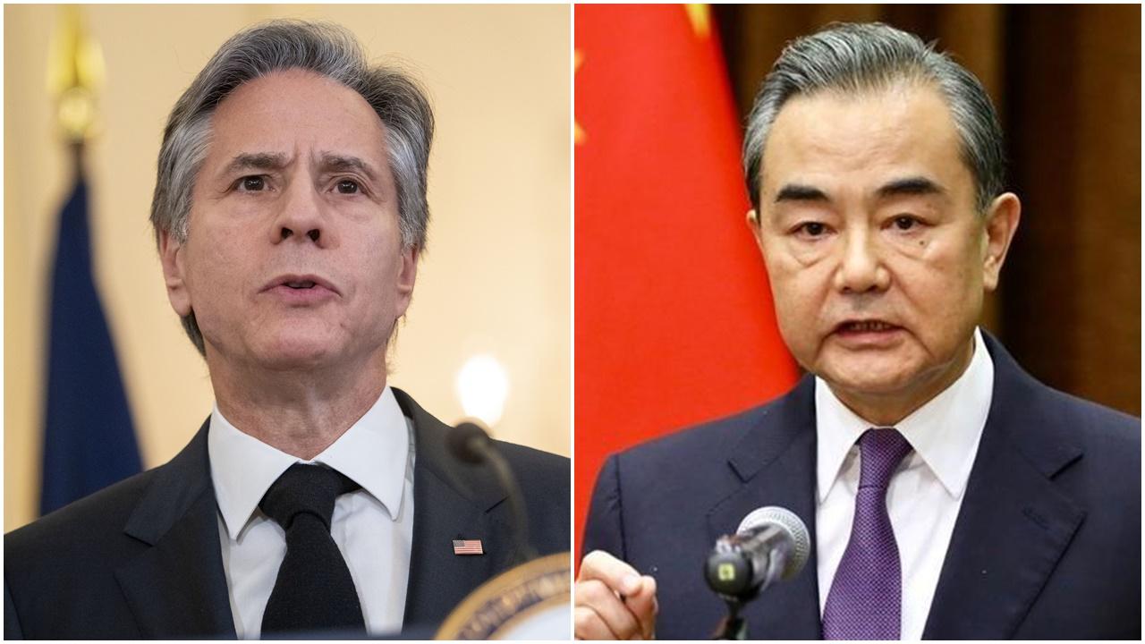 報道指布林肯或於慕尼黑安全會議期間與王毅會晤。(資料圖片)