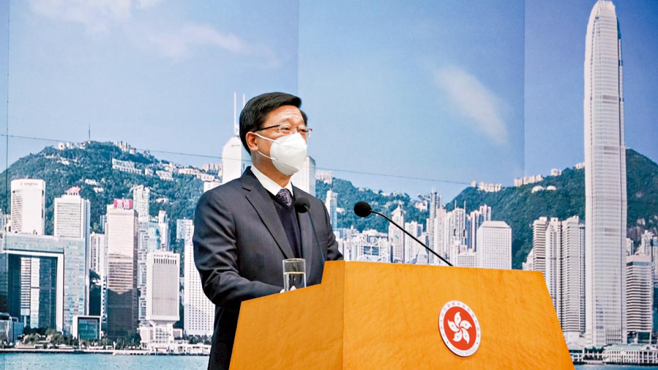 李家超反對獨立調查政府抗疫表現 稱全球無公認最佳方案