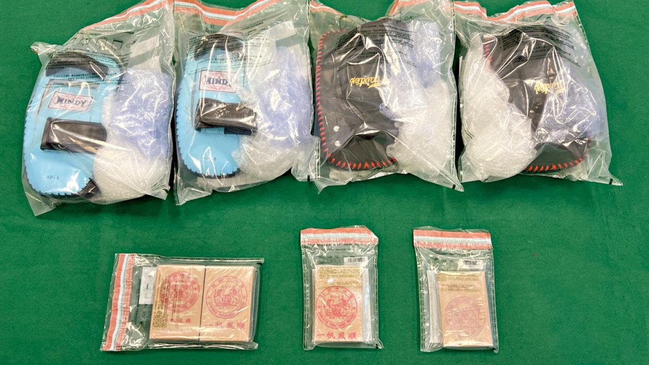 海關破300萬元毒品案 初中生兄弟及14歲女友被捕