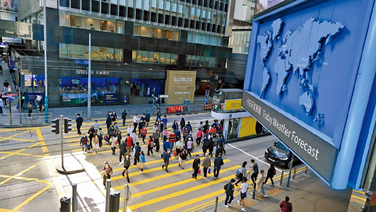 貿易拖累｜上季挫4.2% 遜預期 港GDP料日見底 今年看升5%