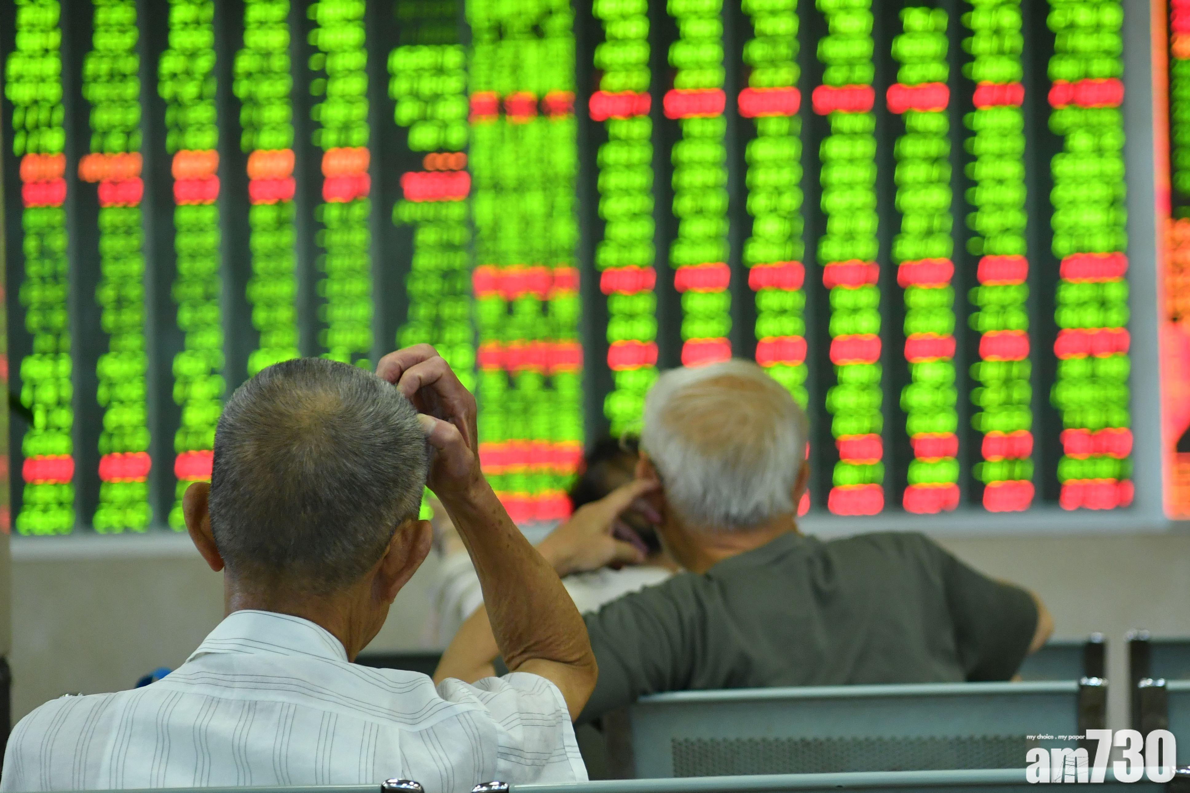 高盛指中國股市指數年底可升24%，又調低今年內房違約預測率至19%。(資料圖片)