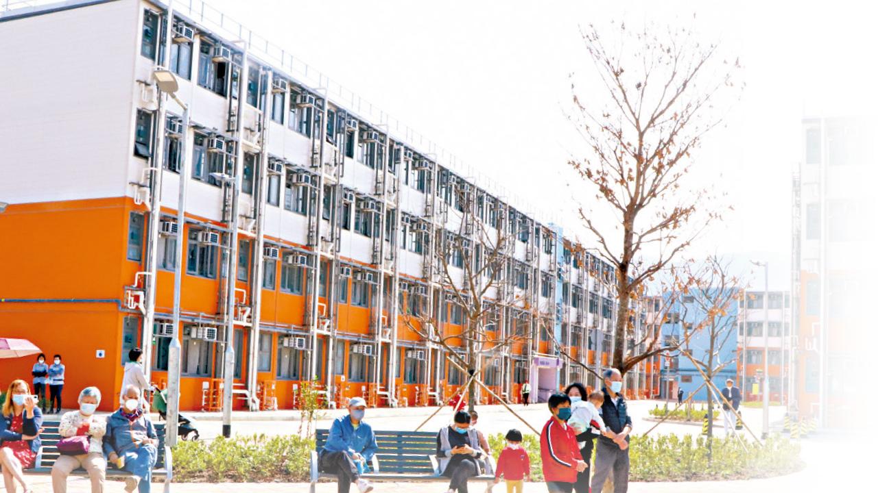 全港最大過渡屋江夏圍村竣工 二千戶六成已入住