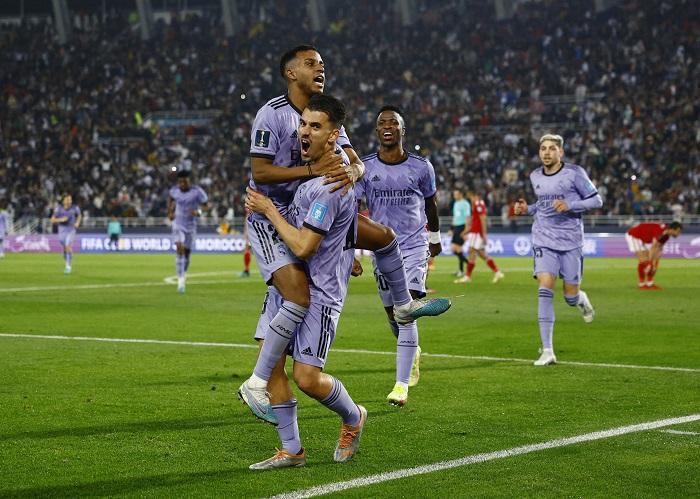 皇馬在世冠盃第5次打入決賽。(路透社)