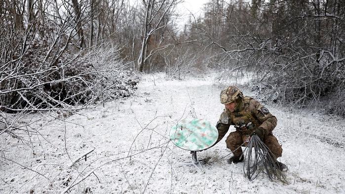 烏克蘭被指透過SpaceX網絡指揮無人機攻擊俄軍。(路透社)