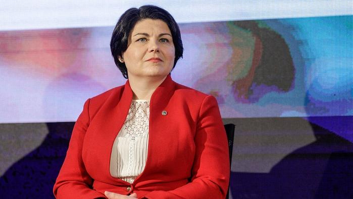 摩爾多瓦總理Natalia Gavrilita辭職。(路透社)