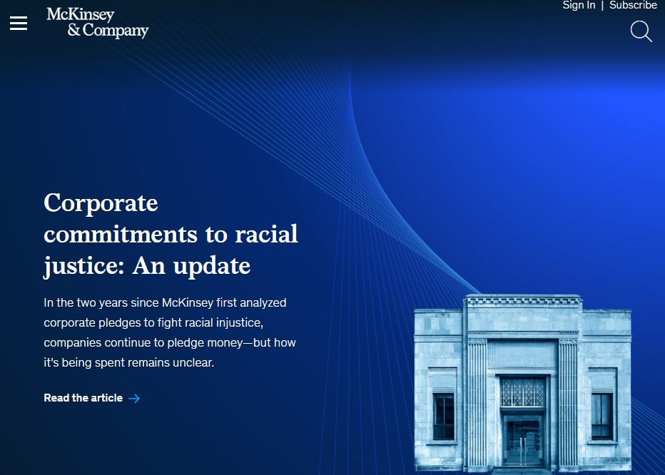 麥肯錫計劃裁員約2000人，規模屬歷史以來最大。(資料圖片)