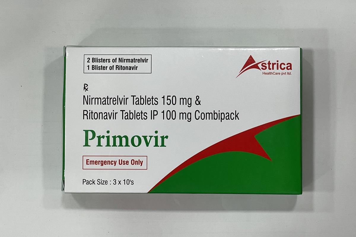 衞生署表示，有4人涉嫌非法售賣及管有未經註冊新冠口服藥被捕，包括Primovir藥物。(政府新聞處)