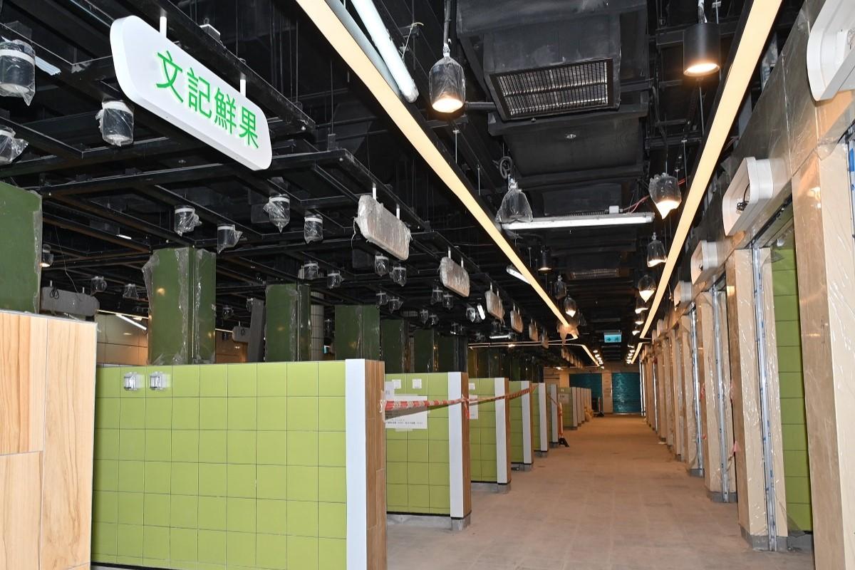 香港仔街市翻新工程快將完成。(資料圖片／政府新聞處)