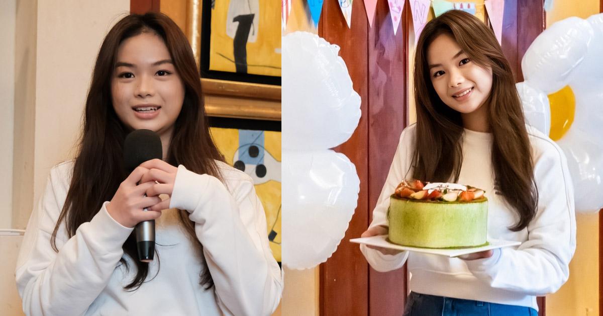 任暟晴17歲生日 首辦歌迷活動兼獲神秘嘉賓送蛋糕