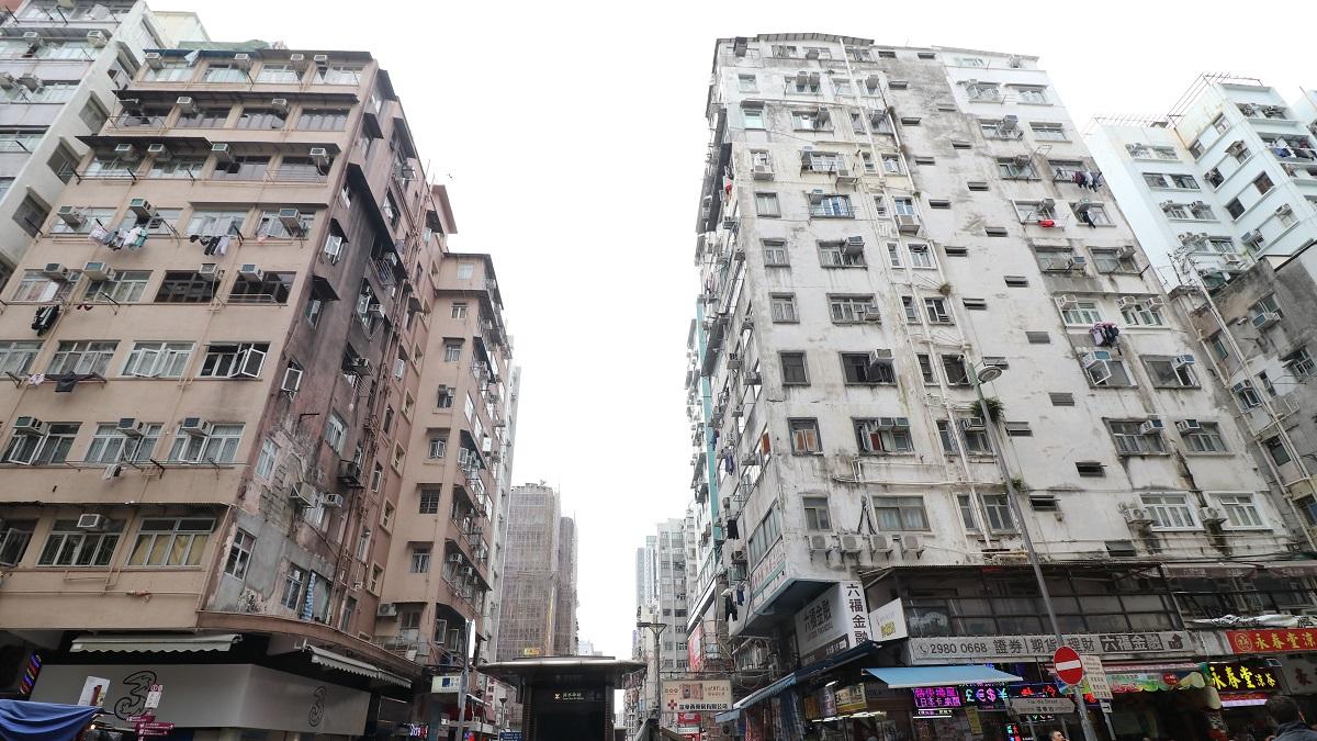 市建局即將展開深水埗地區規劃研究。(資料圖片／林俊源攝)