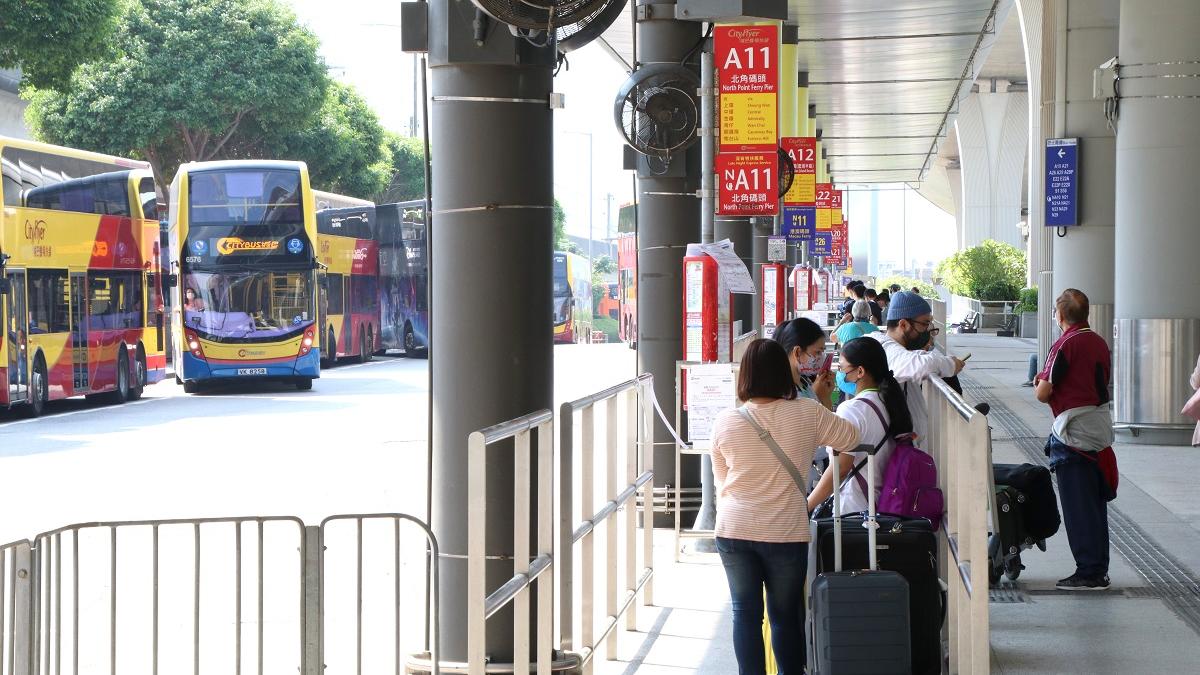 城巴機場快線A12計劃恢復全日服務。(資料圖片／林俊源攝)