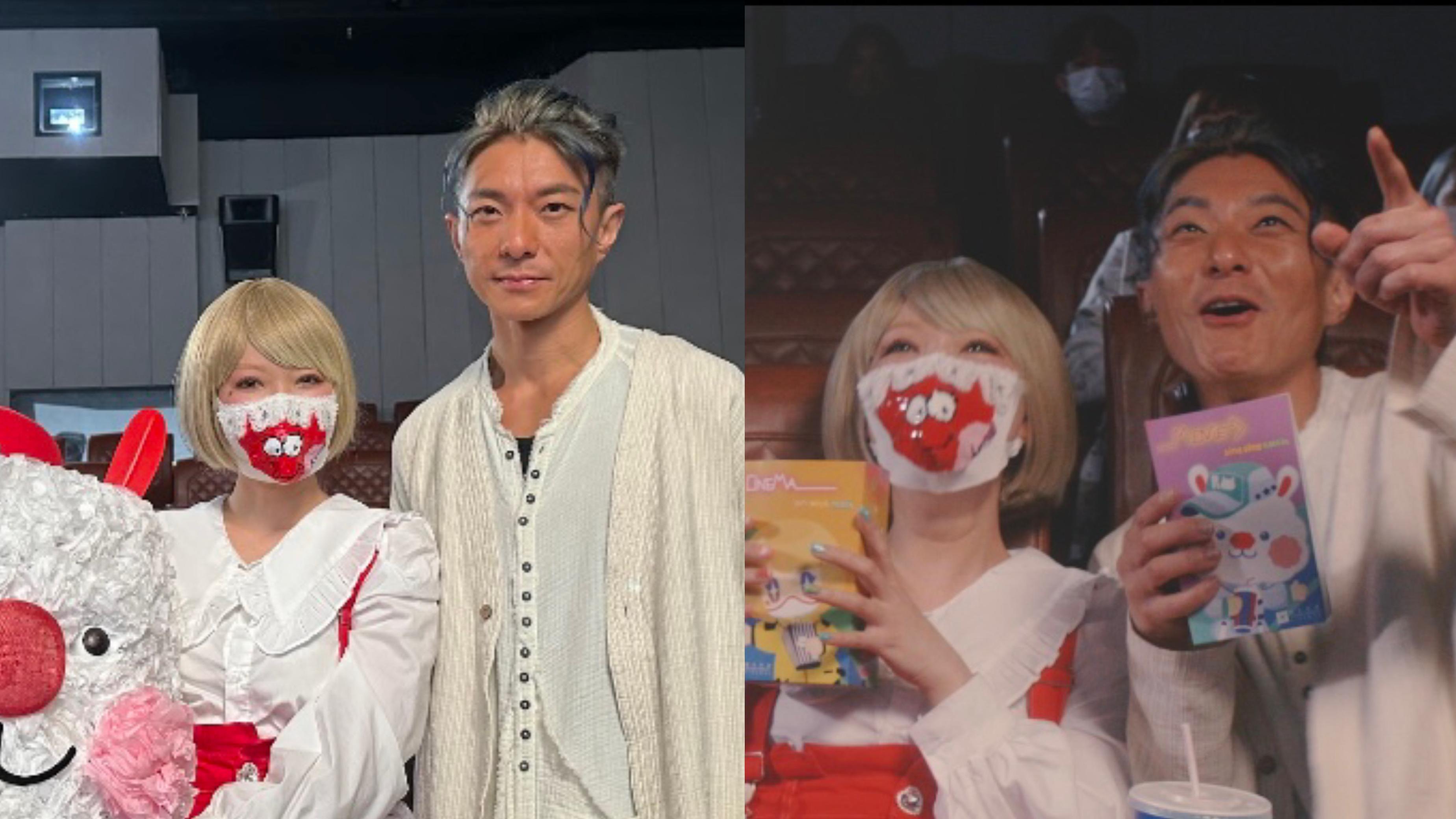 周國賢與星星兔再度合作拍電影院宣傳片