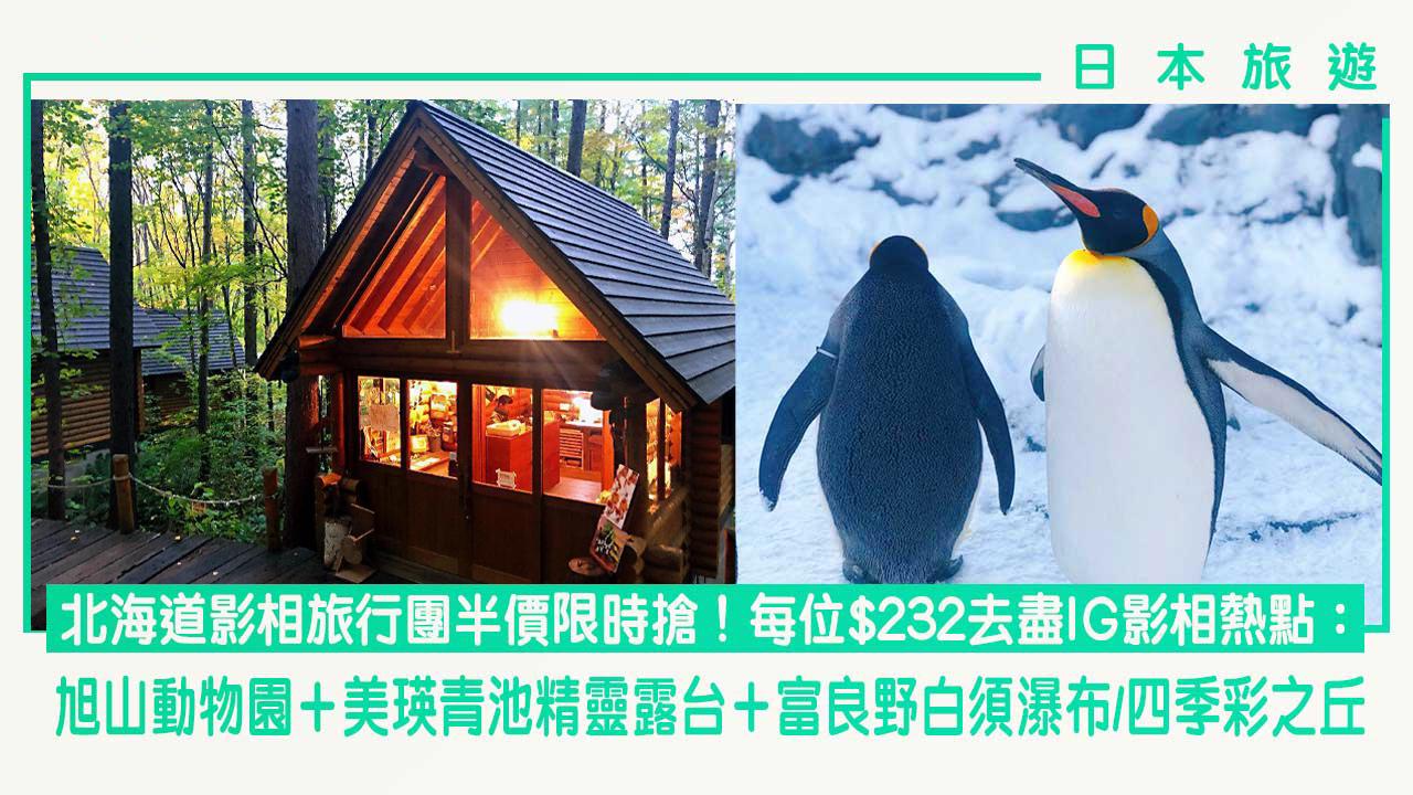 北海道影相旅行團半價限時搶
