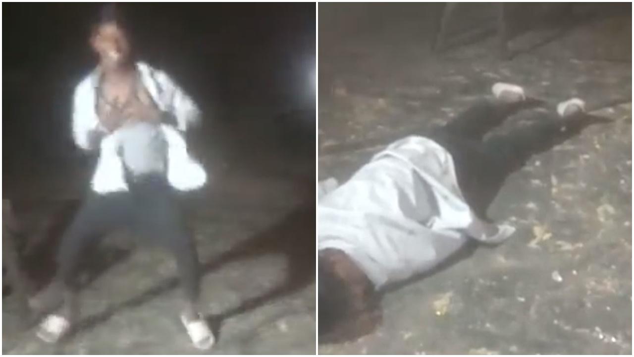 19歲印青婚禮上熱舞助興，下一秒鏡頭前暈倒猝死。(Twitter)