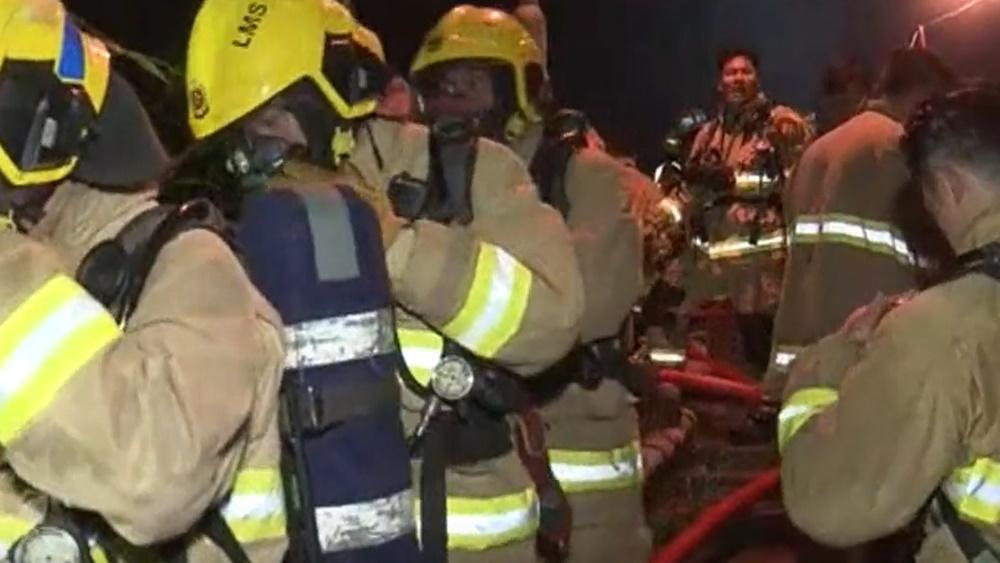 荃灣大窩村寮屋起火數十萬元銀紙金器恐化灰 村民： 我乜都無晒