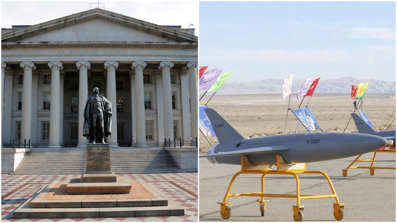 美財政部制裁5間中企及一名個體，指協助伊朗製造無人機。(資料圖片)