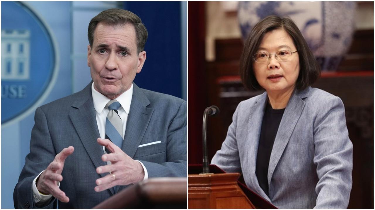 蔡英文今日啟程訪中美洲，柯比指無安排官員會晤。