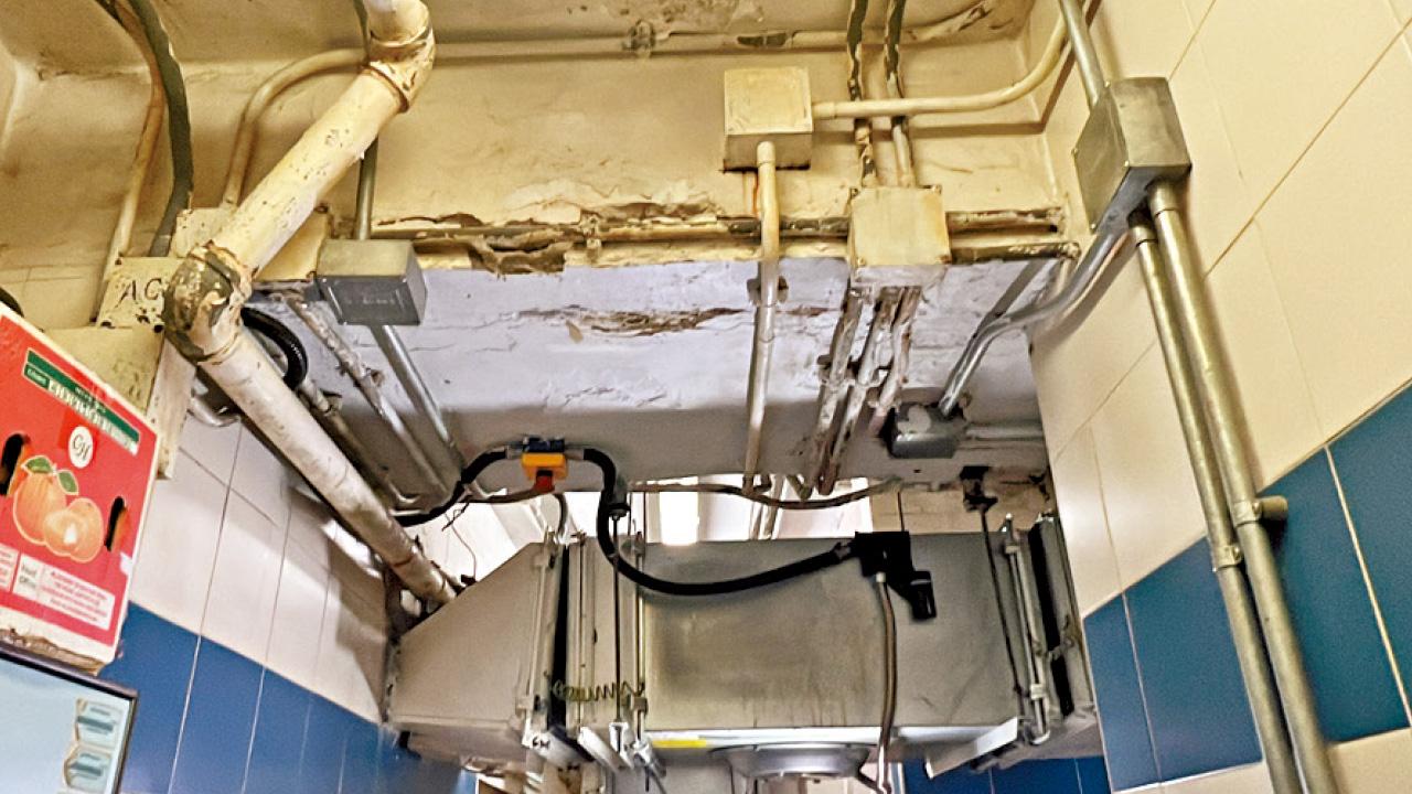 鑿石屎維修露生銹鋼筋 伊院證無結構問題