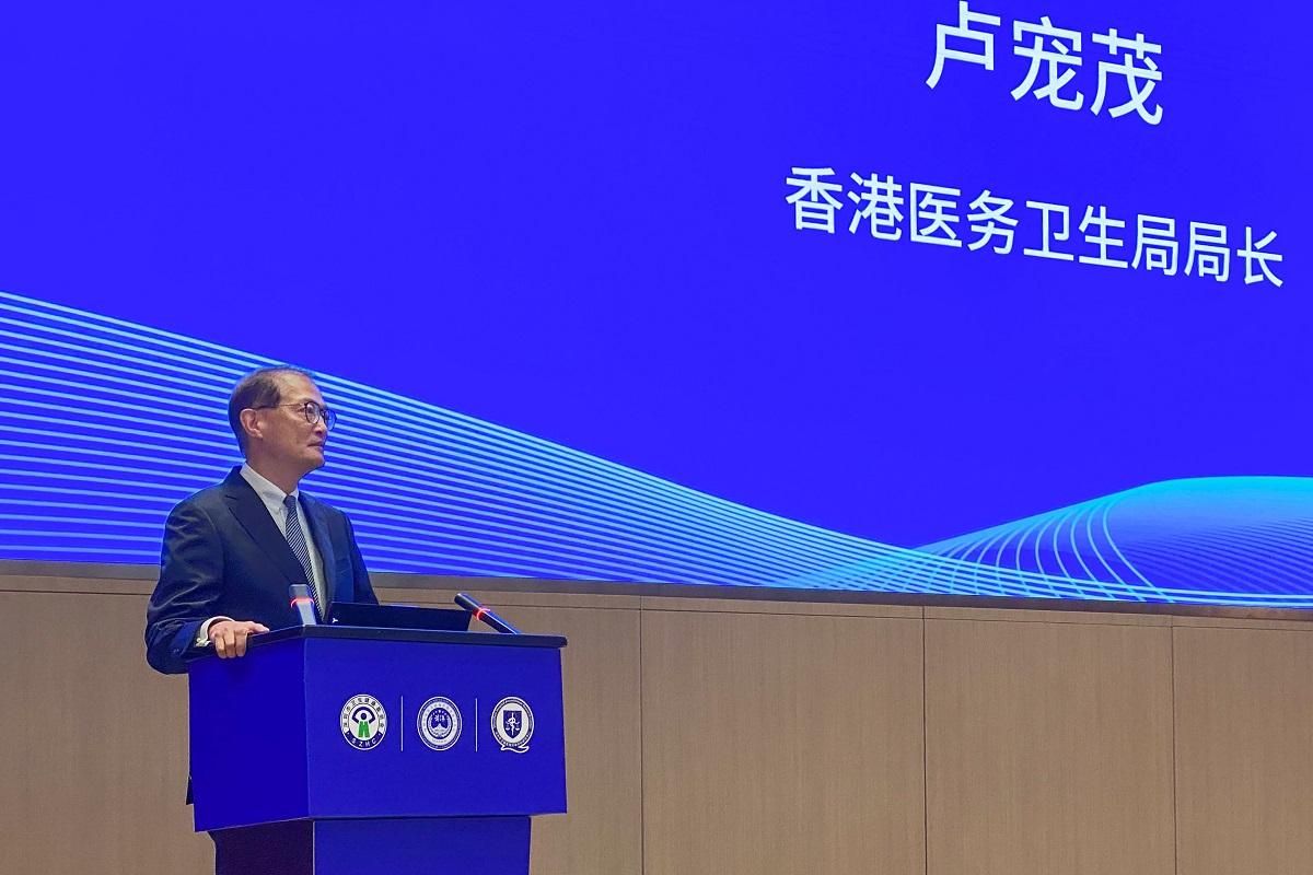 盧寵茂率領的訪問團，今日繼續在廣東省的訪問行程。(政府新聞處)