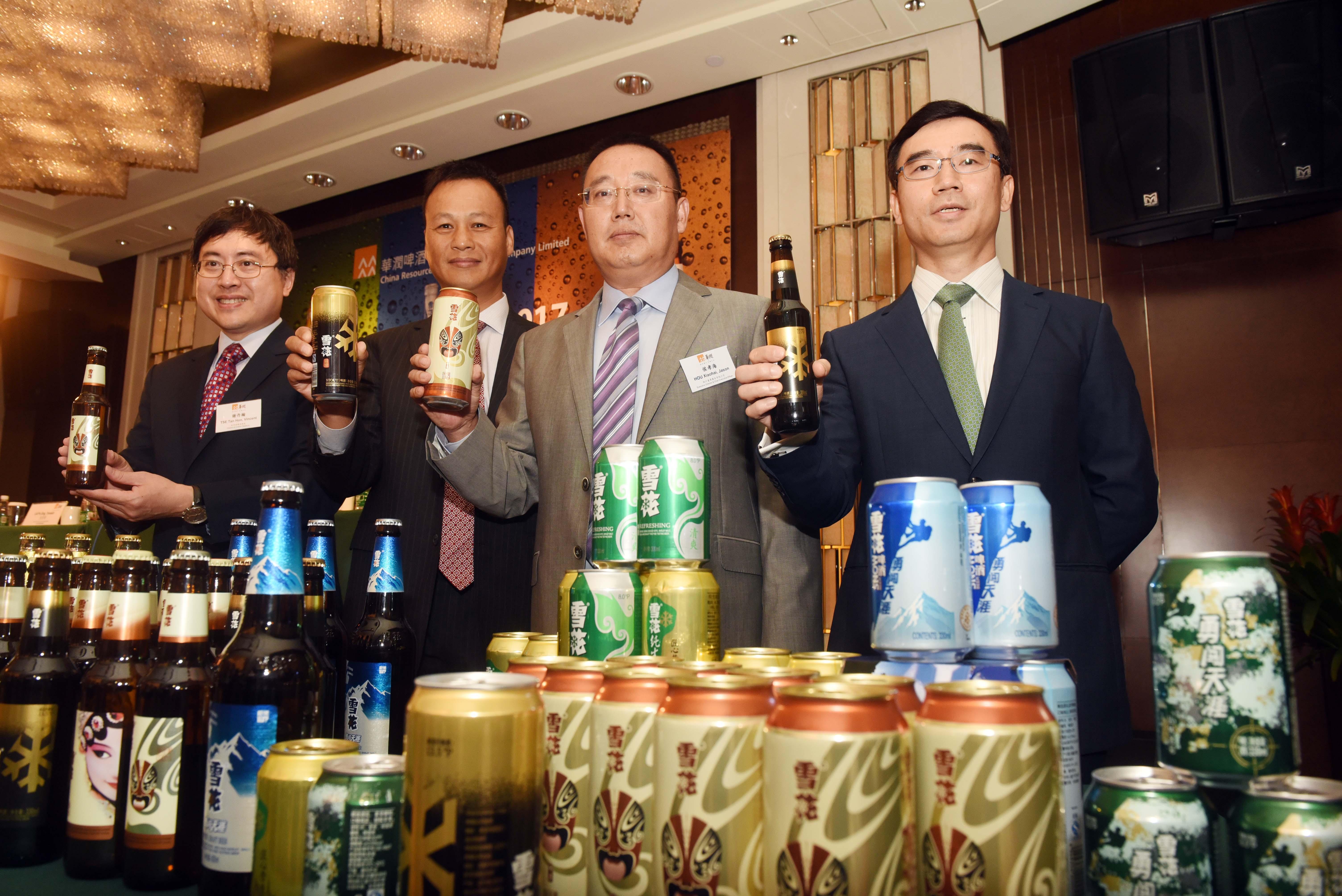 華潤啤酒全年少賺5.3%，派末期息30.2分人幣。(資料圖片)
