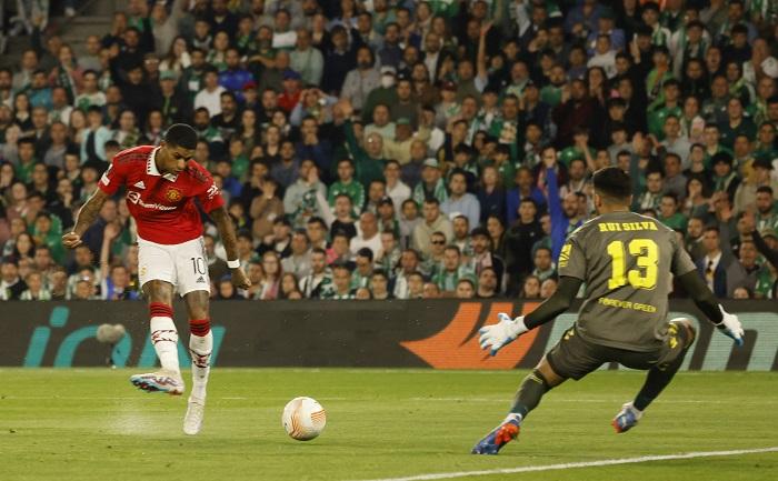 曼聯作客貝迪斯再贏1:0。(路透社)