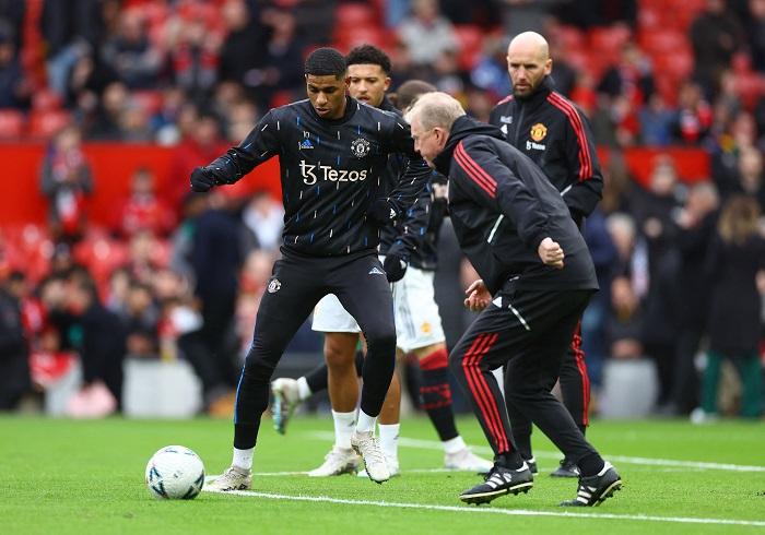 拉舒福特報傷，退出英格蘭大軍名單。(路透社)