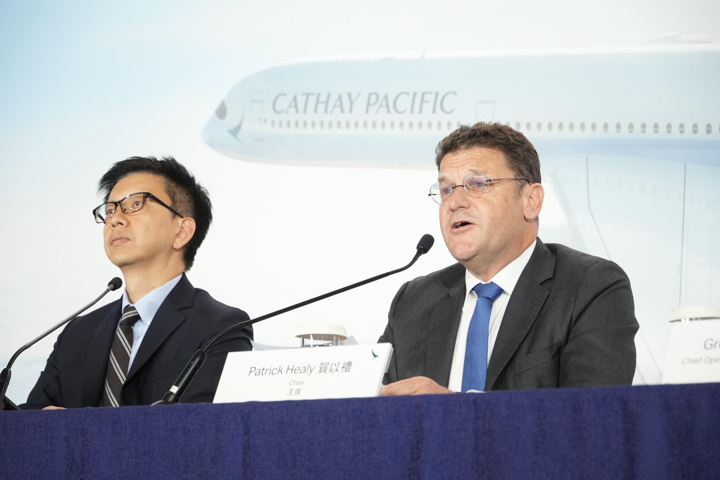 國泰放榜｜主席賀以禮：今年償還優先股累積股息