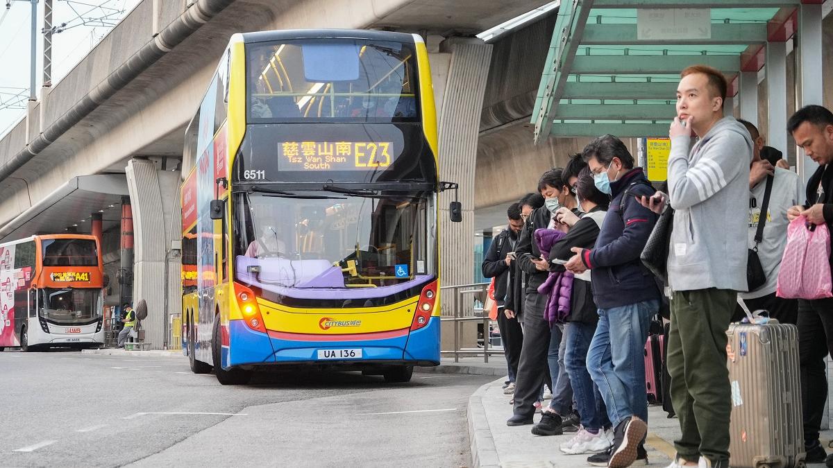 城巴機場E線計劃加價23%。(資料圖片／李睿哲攝)