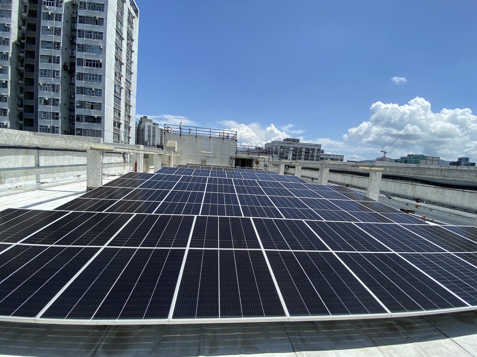 香港使用可再生能源發電的現況一：太陽能