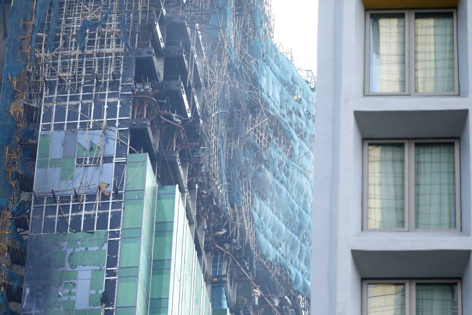 尖沙咀大火｜林振敏：地盤防火設備多屬臨時性　羅少雄：若保額不足業主或上身