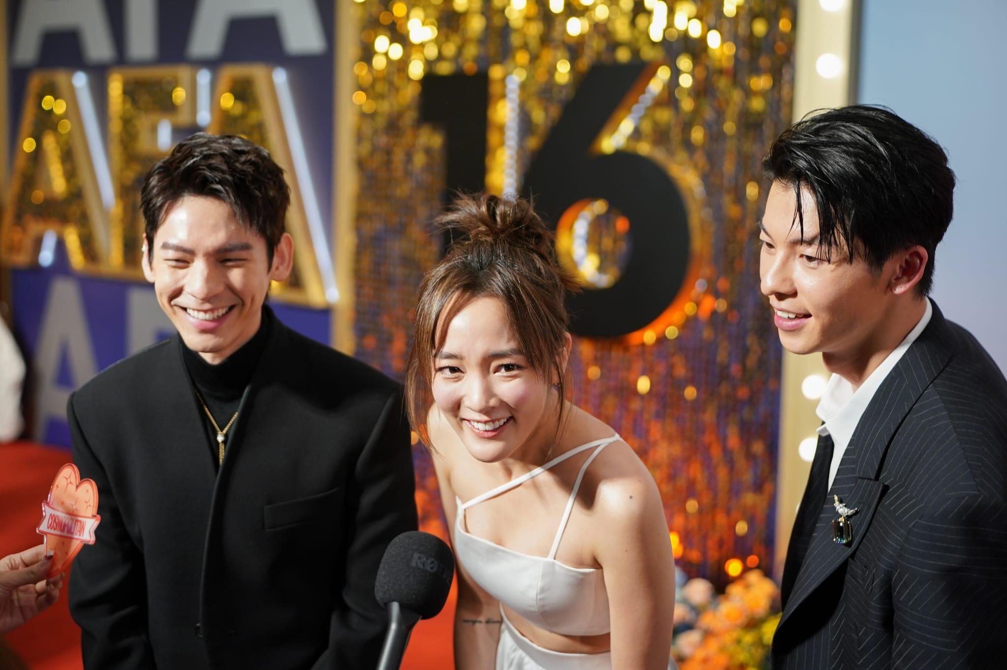 亞洲電影大獎｜許光漢廣東話打招呼 與王淨林柏宏想喺香港飲茶