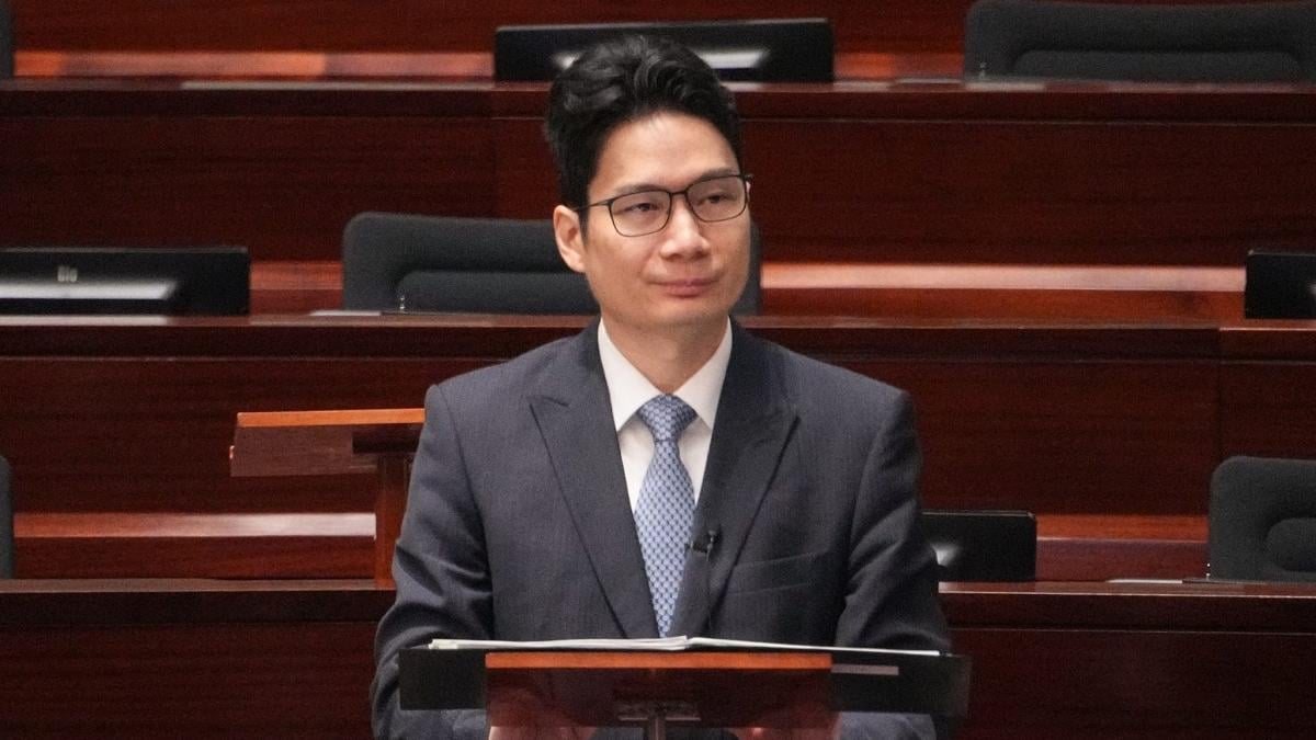 陳浩濂重申，政府會繼續恪守財政紀律和「量入為出、應使則使」原則。(李睿哲攝)