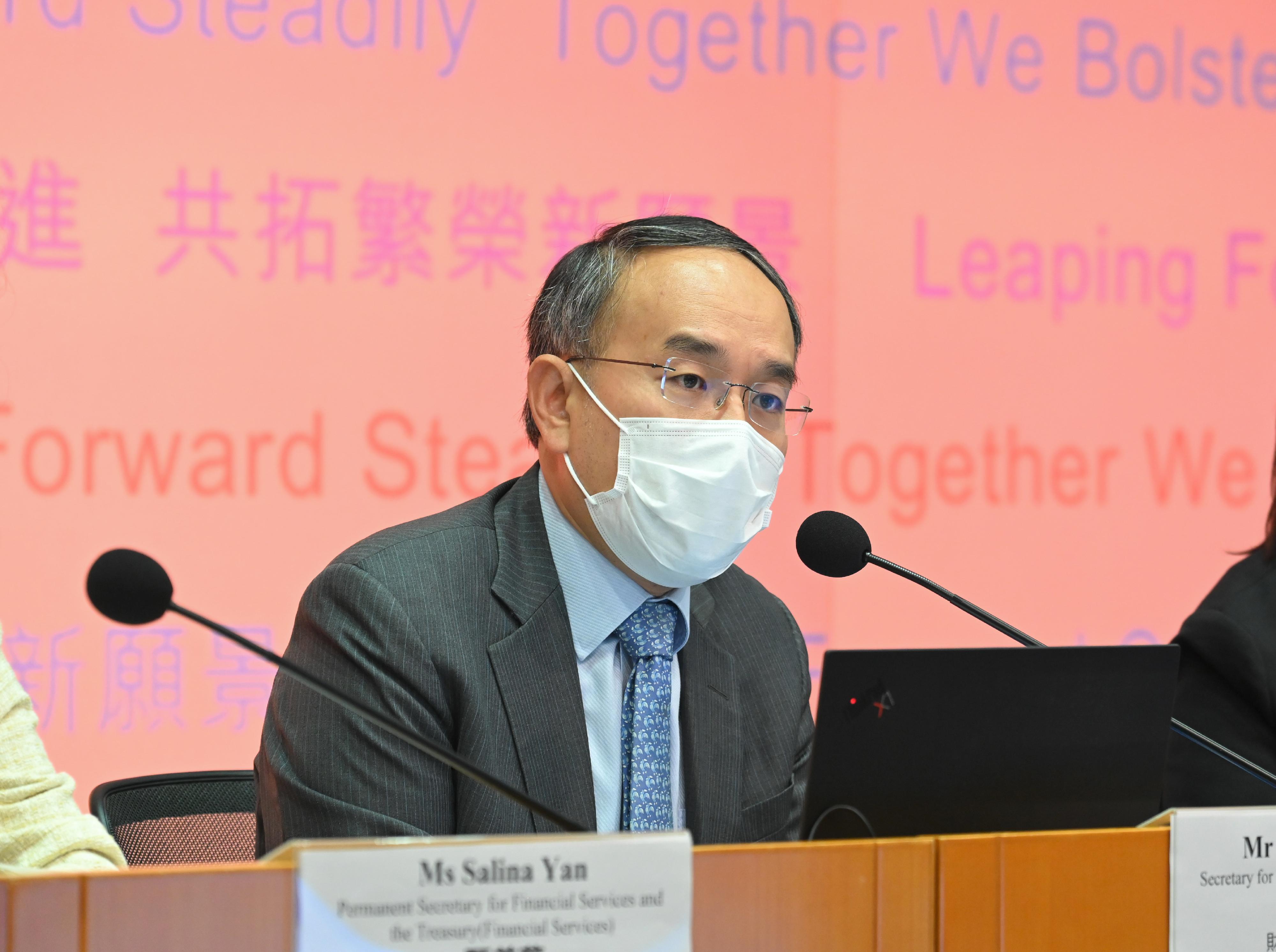 許正宇稱，將公布相關引入公司遷冊制度文件，冀日後便利非港企遷冊來港。(資料圖片)