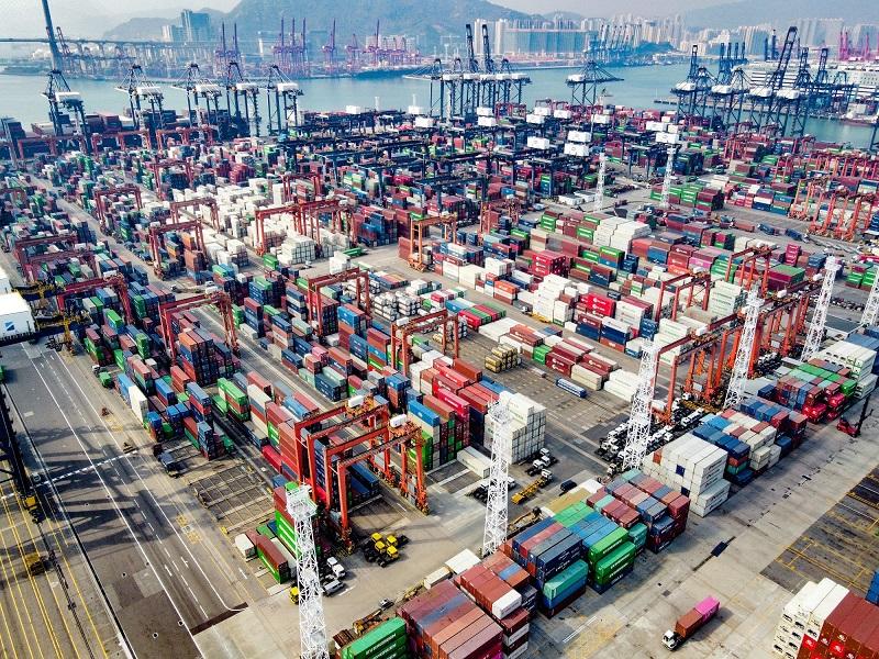 貿易數據｜港2月進出口跌幅收窄 受農曆新年假期因素影響