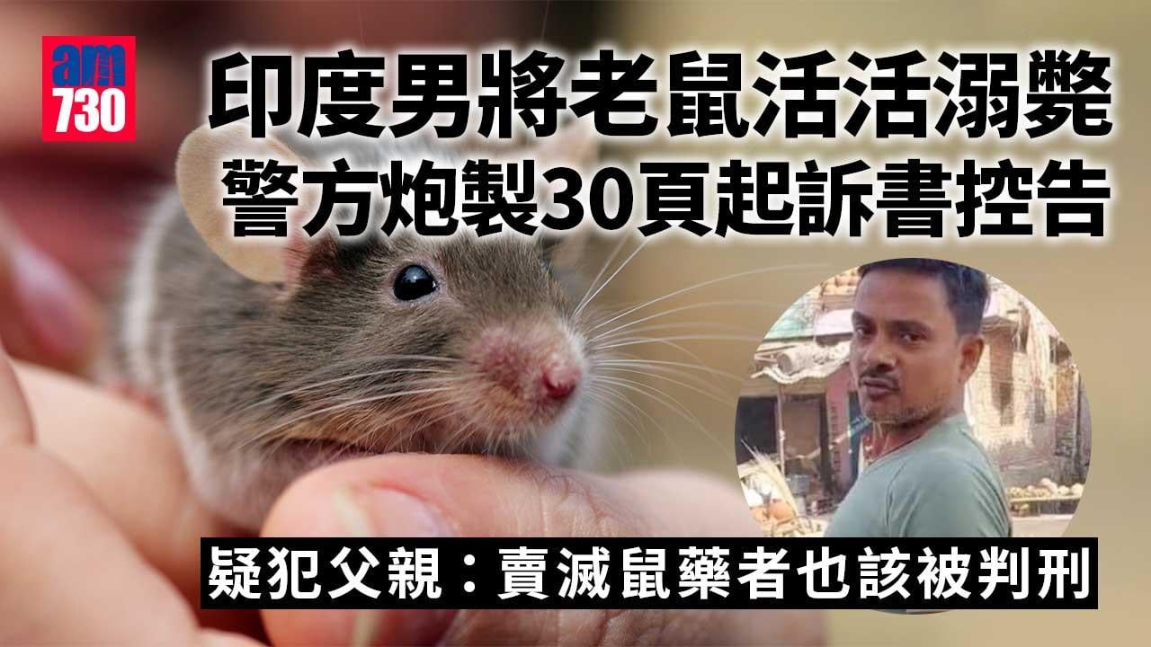 印度男溺斃老鼠-警方炮製30頁起訴書-網民激讚：辦案認真