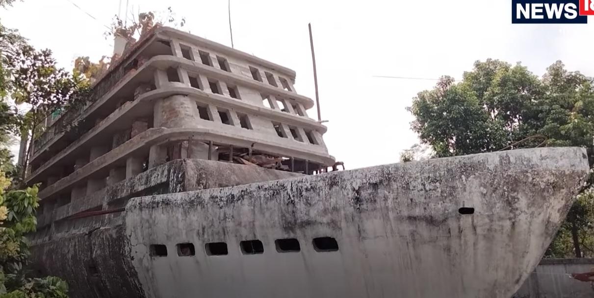 陸上鐵達尼已成區內景點。(互聯網)