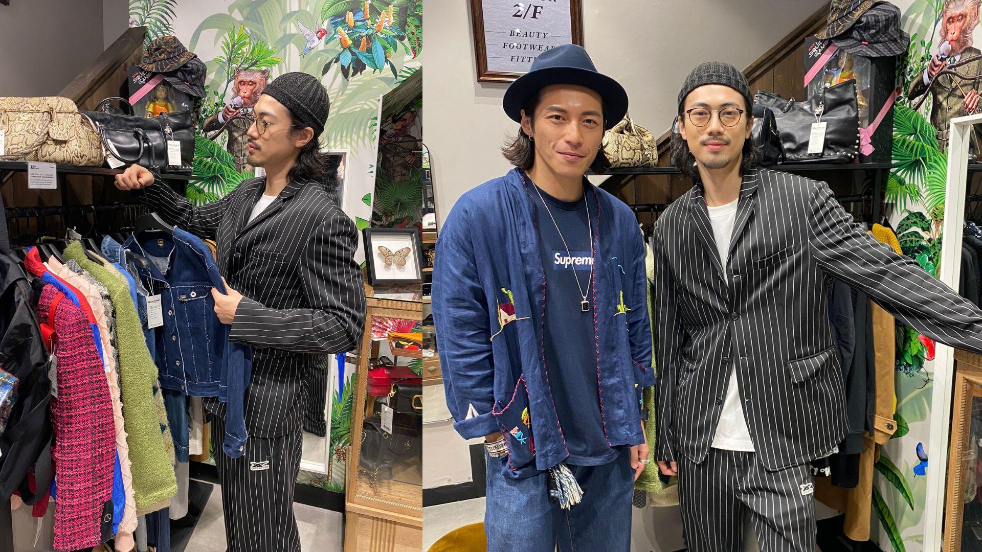 胡卓希中環開快閃店 孖黃俊豪做老闆親自落場